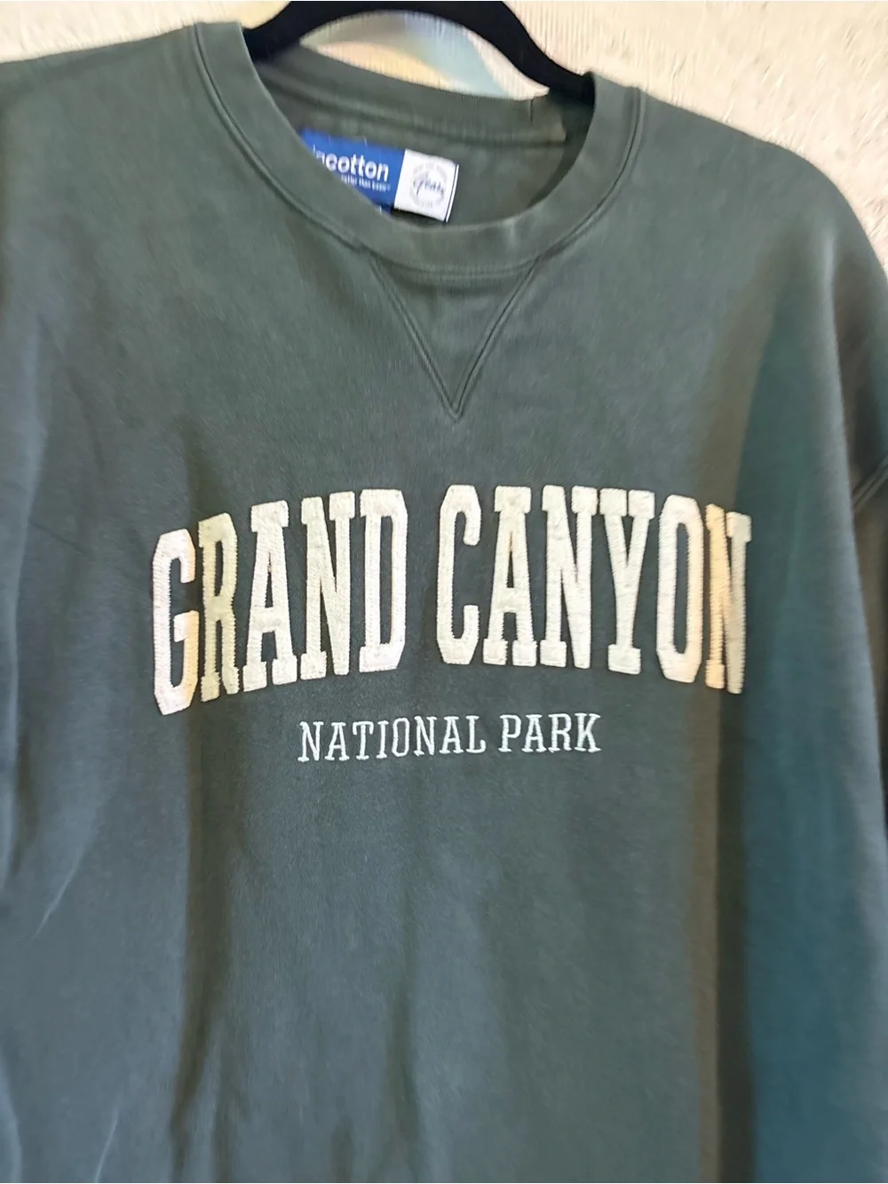 Gear For Sports Green Grand Canyon Crewneck Sweatshirt